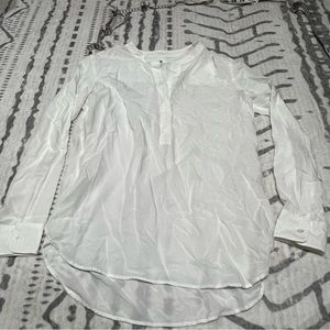 (!!) Uniqlo long-sleeve blouse, size XS